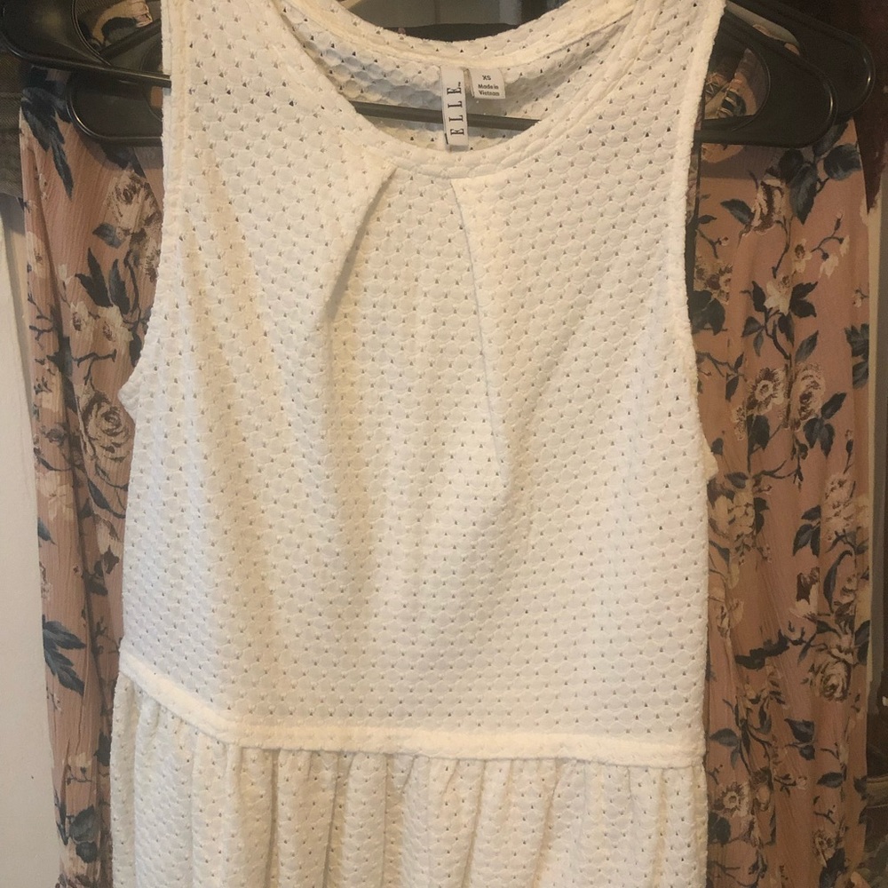 Elle knit tank top